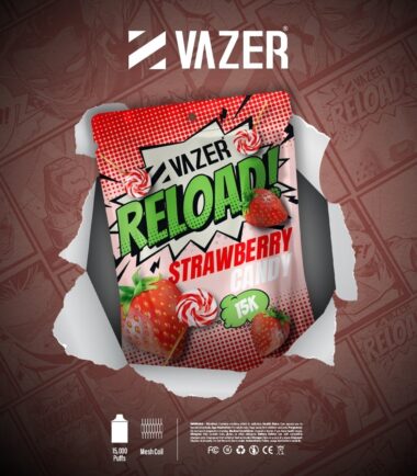 Vazer 15K หัวพอต Strawberry candy